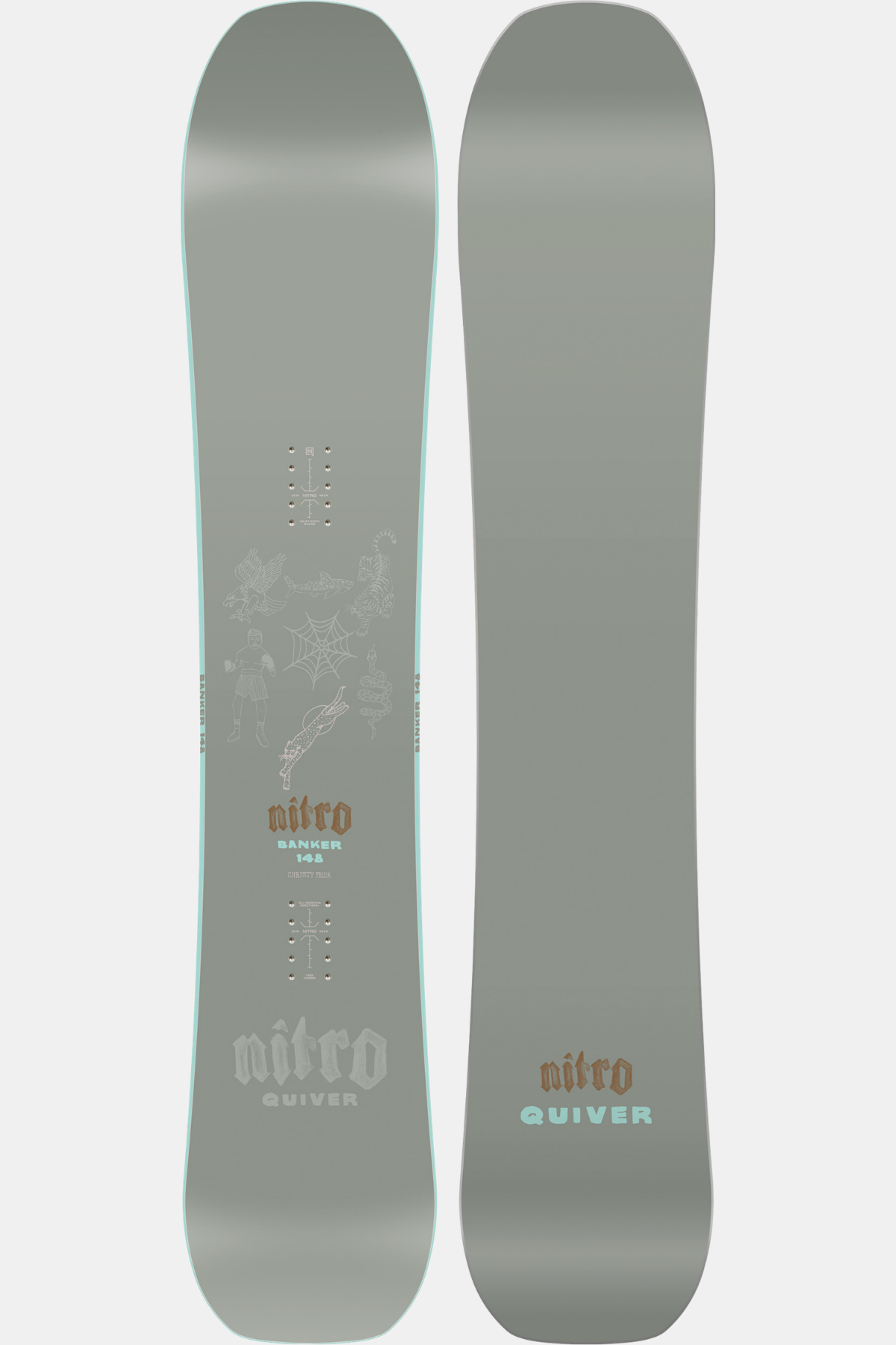 NITRO Banker 148 152 Women's Quiver 2026-27