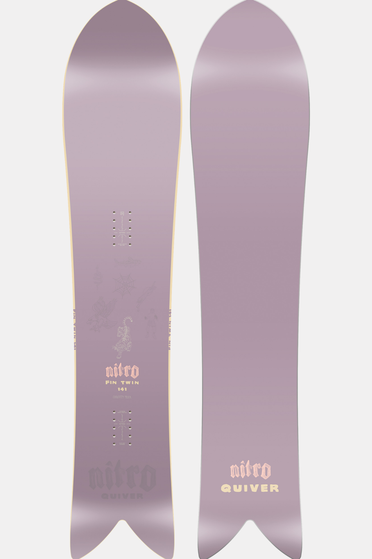NITRO Fintwin 141 Women's Quiver 2026-27